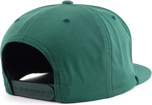 Vista 2 de Trendy Apparel Shop Daddy Gorra de golf con diseño de visera plana de 5 paneles