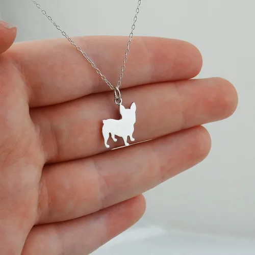 Vista 3 de FashionJunkie4Life Sterling Silver 3D Dog Breed Necklaces