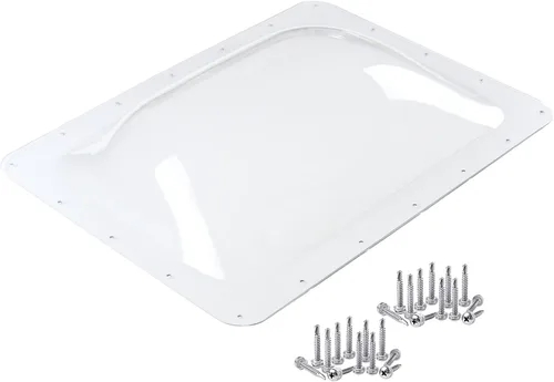 Vista 3 de Paquete de Reemplazo de Tragaluz para RV, Tragaluz Exterior de Cúpula de 18" x 26" que se Adapta a una Apertura de 14" x 22", Reemplazo de Tragaluz