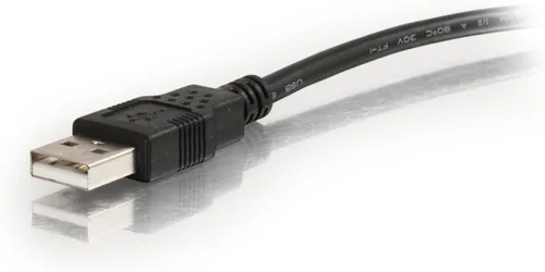 Vista 5 de C2G 27005 - Cable USB 2.0 A a Mini-B, 6.6 ft, color negro