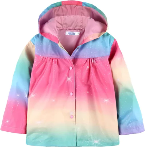 Vista 7 de Arshiner Chamarra impermeable con capucha para niña, para bebé y niño