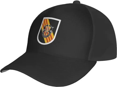 Vista 2 de 1st Special Forces Group Gorra de béisbol para hombre y mujer, ajustable, informal, transpirable, para exteriores, gorra de camionero, gorra