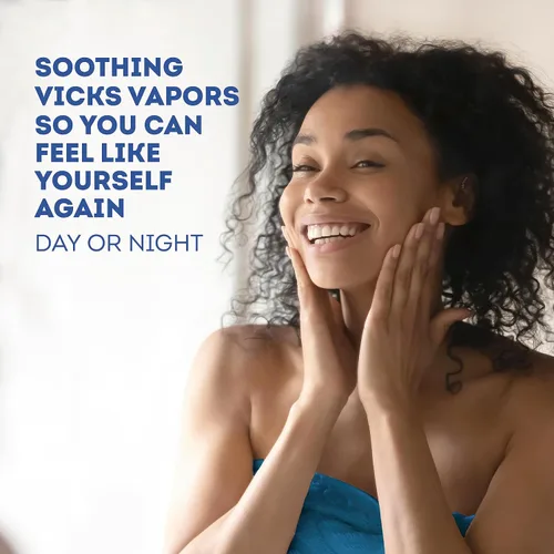 Vista 7 de Vicks VapoRub, ungüento para frotar el pecho, alivio de la tos, resfriado con vaporizadores medicados originales, 1.76 onzas (paquete de 3)