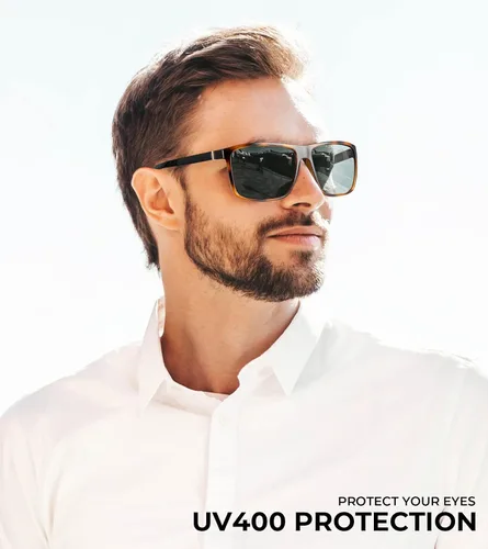 Vista 2 de KALIYADI Lentes de sol polarizados para hombres y mujeres, lentes de sol polarizados con protección UV para conducir, pescar y jugar golf