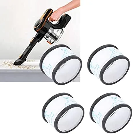 Vista 4 de 4 filtros de cubo de polvo al vacío S600 S6P Accesorios de piezas de filtro primario blanco Filtro de aspirador de algodón para Inse para paquete