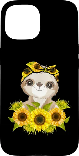 Vista 6 de Sunflower Garden Sloth Gardening Case for iPhone 17