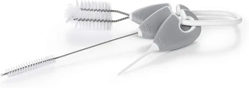 Vista 10 de OXO Tot - Juego de limpieza para botellas y tazas, color gris