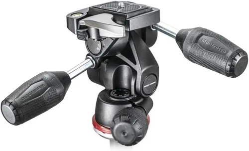 Vista 2 de Manfrotto MH804-3W 804 Cabezal de 3 vías - Versión internacional (sin garantía de EE. UU.) (negro)