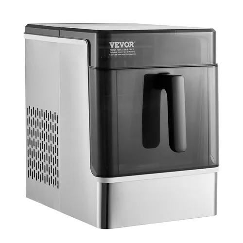 Vista 9 de VEVOR Encimera para hacer cubitos de hielo, 32 cubos listos en 15 minutos, máquina de hielo portátil autolimpiante de 50 libras/24 horas