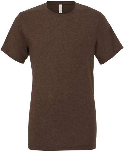 Vista 44 de BELLA+CANVAS Camiseta de cuello redondo para hombre mezcla triple oliva