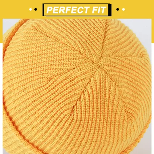 Vista 5 de Gorros de invierno unisex Beanie Knit Caps Classic Warm Winter Hats