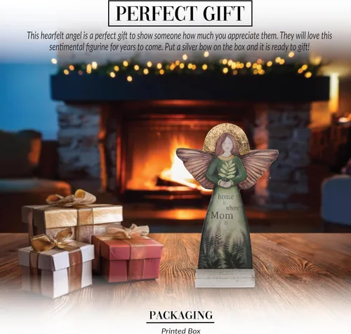 Vista 3 de Pavilion Gift Company 62000 "Mom Angel Figurine, 10-1/2-Inch
