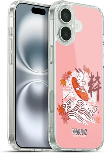 Vista 434 de Carcasa de gel para iPhone 7 Plus/iPhone 8 Plus, diseño de Snoopy Oriental de Peanuts, Badges