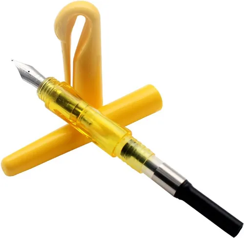 Vista 5 de Gullor Jinhao - Pluma estilográfica con diseño de cisne, punta fina, juego de 6 bolígrafos, suministros escolares, regalo de papelería