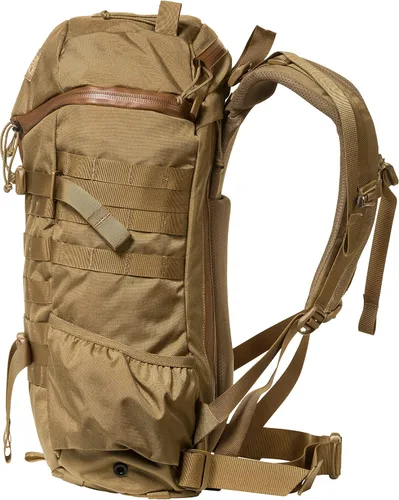 Vista 6 de Mystery Ranch Mochila de 2 días - Mochila táctica Molle Senderismo, 27L, Coyote