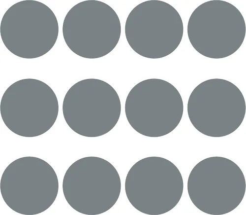 Vista 86 de LiteMark Calcomanías extra pequeñas, puntos de vinilo extraíbles, calcomanías circulares con acabado mate, calcomanías redondas para pared de aula