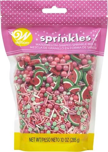 Vista 4 de Wilton Rainbow Sprinkles Mix, 10 oz.