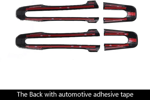 Vista 4 de YIWANG Cubierta de manija de puerta de automóvil ABS cromada 4 piezas para Land Rover Range Rover Evoque Convertible 3 puertas 2012-2018 Accesorios
