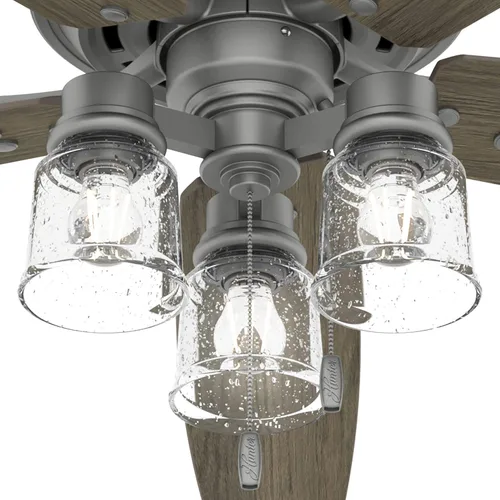 Vista 5 de Hunter Churchwell - Ventilador de techo interior con luz LED y cadena de tracción