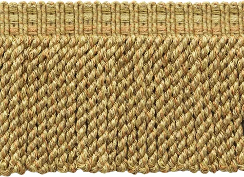 Vista 15 de Colección Veranda de 3" (7,5 cm) de largo, borde de flecos de lingote de punto elegante (estilo # BFV3) negro carbón #VNT30 (negro azabache) paquete