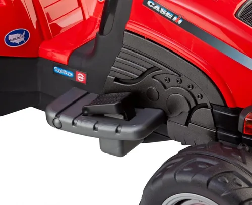 Vista 4 de Tractor pequeño y remolque Peg Perego Case IH