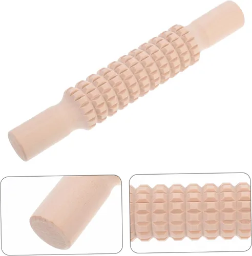 Vista 9 de Exceart Fondant Rolling Stick Rodillo de arcilla Rodillo de arcilla Rodillo de arcilla de cerámica Rodillo de arcilla de madera Rodillo de arcilla