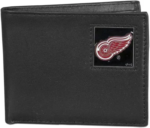 Vista 15 de Siskiyou Sports NHL Cartera de cuero genuino biplegable