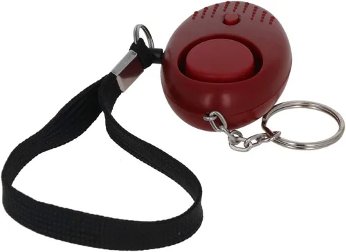 Vista 4 de Bettomshin - Paquete de 4 alarmas personales de sonido seguro, llavero de alarma de seguridad personal de 130 dB con luces LED, alarma de seguridad