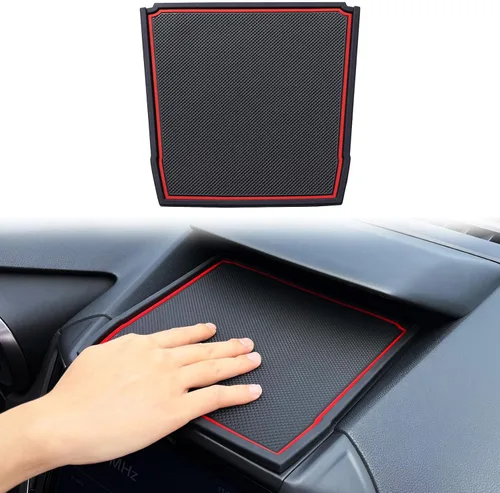 Vista 10 de JKCOVER Tapetes para Tablero Compatibles con Subaru Crosstrek/Impreza 2018-2023 y Subaru Forester 2019-2024 Accesorios Tapetes de Goma para Consola