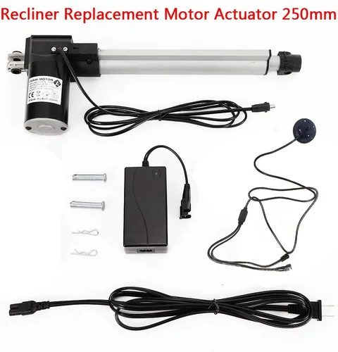 Vista 7 de Kit de reemplazo de motor reclinable eléctrico 24VDC, actuador lineal de empuje/tracción 1000 N para silla reclinable elevadora