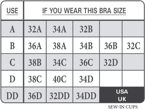 Vista 2 de Braza Women's 2600 Sew in Cups
