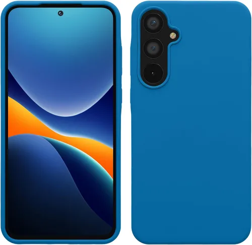 Vista 297 de kwmobile Funda Compatible con Samsung Galaxy A14 5G - Funda de teléfono de TPU y silicona con acabado suave - Verde Lima