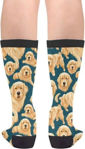 Vista 2 de Sigouyinei Calcetines divertidos y casuales para hombres y mujeres