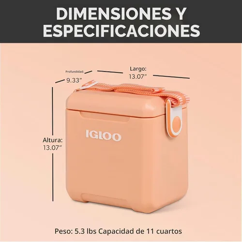 Vista 2 de Igloo Tag Along Too Coolers Enfriador de estilo picnic de carcasa dura aislada Cofre de hielo rodante