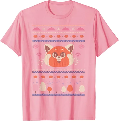 Vista 16 de Disney and Pixar's Turning Red Panda - Suéter feo de Navidad, Negro, S