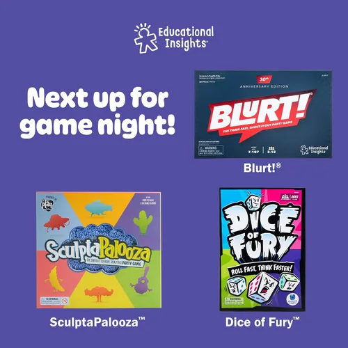 Vista 6 de Educational Insights SpinDoodle - Divertidos juegos de mesa para adultos, adolescentes y niños, juegos de fiesta para la noche de juegos familiares