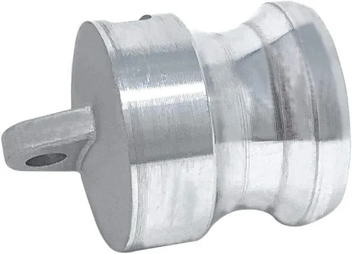 Vista 3 de Montaje de leva y ranura, aluminio, tipo DP, enchufe de polvo Camlock macho de 1 pulgada (CAM-10-DP-AL)