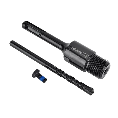 Vista 33 de Mollom Sierra perforadora para hormigón SDS Plus de 8.661 in, cortador de agujeros de alta resistencia con broca de posición central de 4.331 in