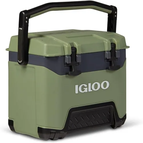 Vista 11 de Igloo Enfriador BMX Cofre de hielo con carcasa dura aislada Celadon