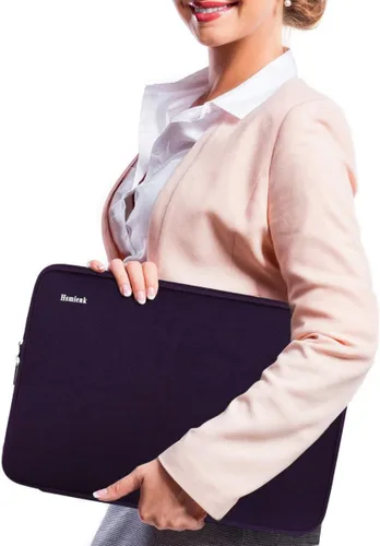 Vista 20 de Funda para portátil, bolsa de transporte con protección para computadora compatible con MacBook Air nuevo de 13 pulgadas M2/A2681 M1/A2337, MacBook