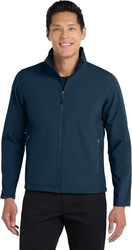 Vista 13 de Port Authority Chaqueta Core Soft Shell Negro