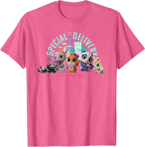 Vista 38 de Disney Camiseta de entrega especial Junior T.O.T.S, Negro, S