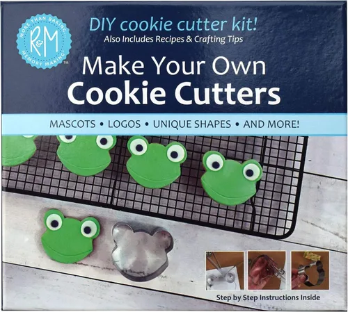 Vista 4 de R&M International Haz tu propio juego de regalo de cortador de galletas