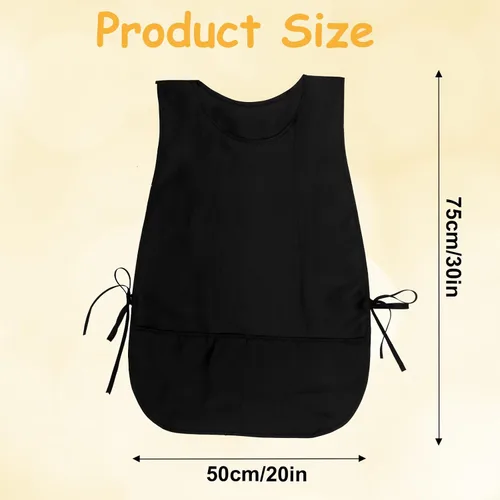 Vista 2 de Larrel Delantal de limpieza, delantal de limpieza para tareas domésticas, delantales de pintura para adultos, cobbler unisex impermeables con 2