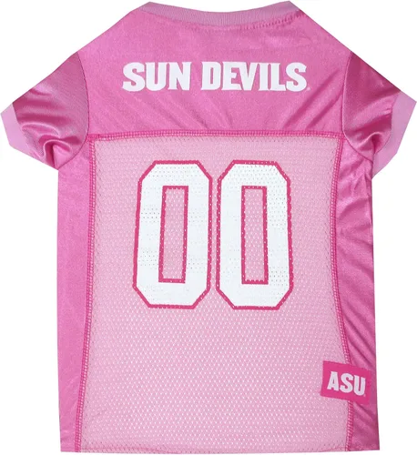 Vista 36 de Pets First Camiseta de la NCAA para perros y gatos, camiseta rosa de California Golden Bears, talla XS. Lindo traje rosa para mascotas