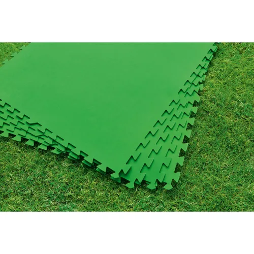 Vista 21 de Bestway Suelo Piscina Foam Verde 9 Piezas 78x78 cm Jardin 58636