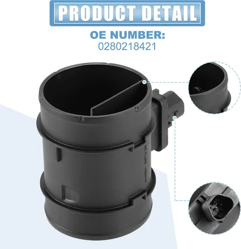 Vista 4 de X AUTOHAUX 0280218421 Sensor de flujo de aire masivo para Chevrolet Aveo 2009-2011 Medidor MAF Sensor, reemplazo de flujo de aire, para Chevrolet