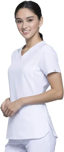 Vista 4 de CHEROKEE Infinity - Camiseta ropa quirúrgica con cuello V.