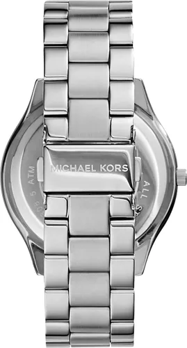 Vista 3 de Michael Kors Slim Runway - Reloj de pulsera de acero inoxidable para mujer