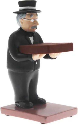 Vista 4 de Top Hat Old Butler Watch Stand Watch Stand Old Man Ring Stand Creative Wearing Hat Grandpa Watch Storage Table